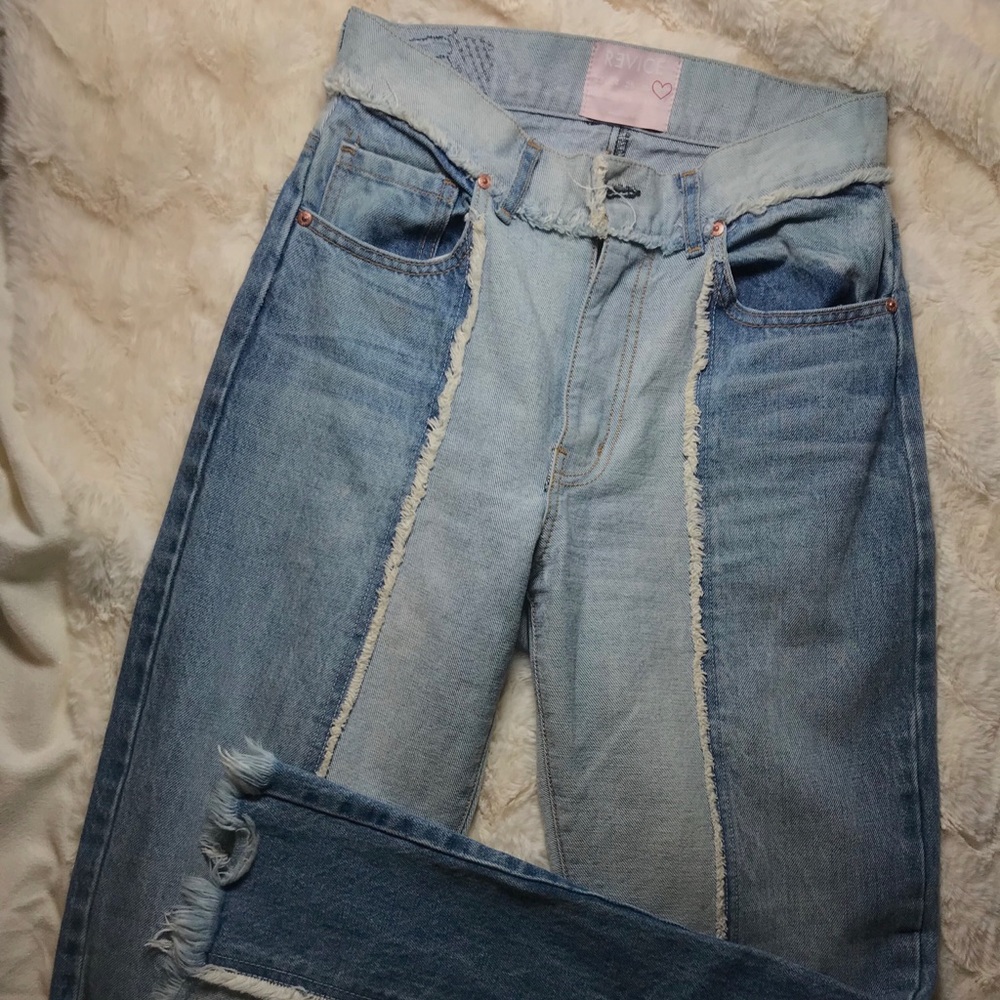 REVICE ZIGGY CROP JEANS
